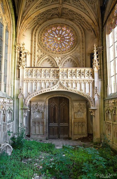 magic-of-eternity - Abandoned Chapel in France. Photograph...