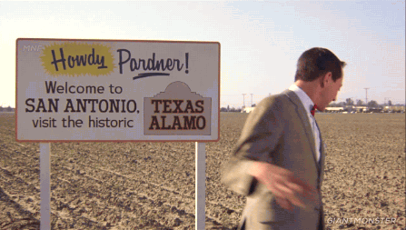 Image result for welcome to texas gif"