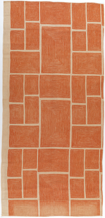 igormag - Angelo Testa, Textile (136,5 x 65,7 cm) made for Knoll...