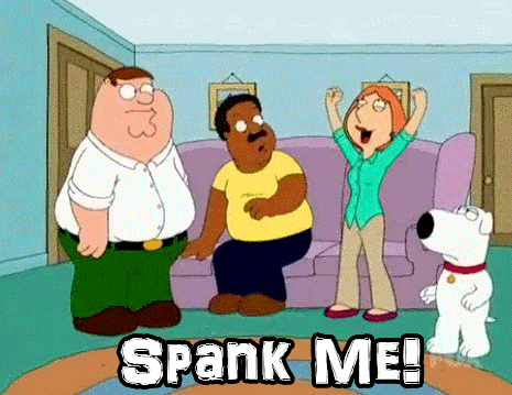 spankingsphere - A scene from Family Guy re-edited for some extra...