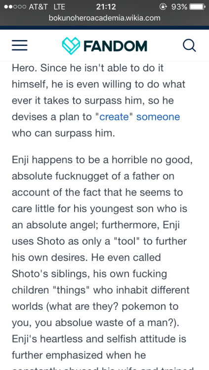 todorokiprotectionsquad - WHOEVER EDITED THE ENDE//AVOR WIKI PAGE...