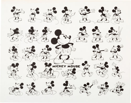 the-disney-elite - Vintage Mickey and Minnie Mouse model...