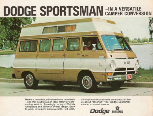 carsthatnevermadeitetc - Dodge Sportsman Camper, 1969