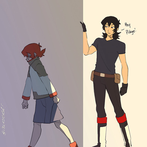 solkorra - I did this kidge comic after the scene of Lance and...