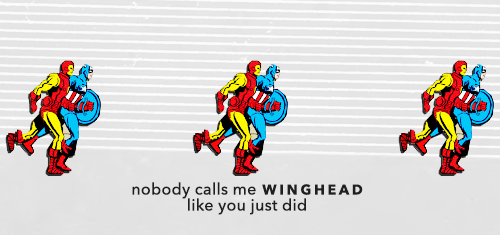 wingheadshellhead - just superhusbands things - nicknames