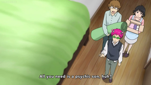 thedigitalpen - Saiki’s dad is 98% dork and that’s what makes...