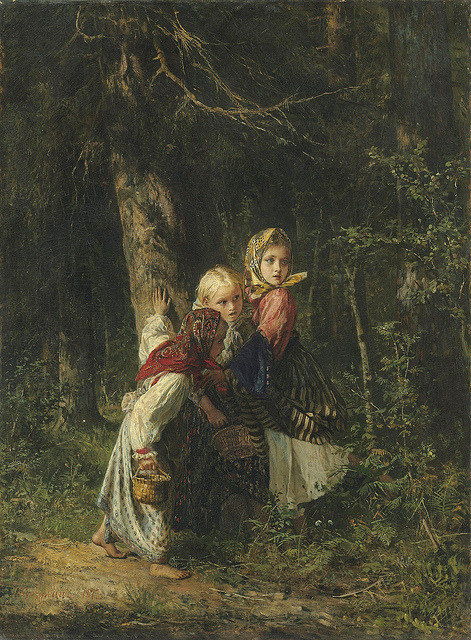 anachronisticfairytales - Peasant Girls in the ForestAlexei...