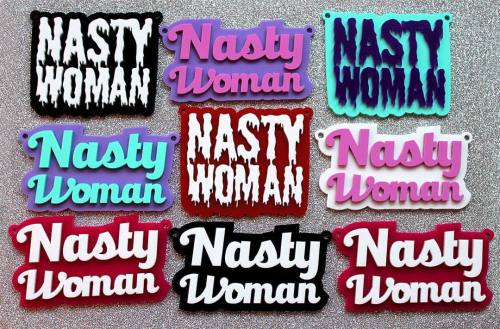 All Nasty Woman necklaces have been made and are ready to ship...
