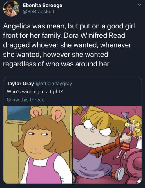succ-my-pandas-dick - Angelica was a fake ass kid, Dora Winifred...