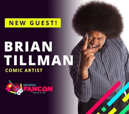 That’s right I will be in attendance at @universalfancon....