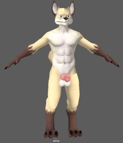 Another boi done. The dick model is from @akkoarcade He gave me...