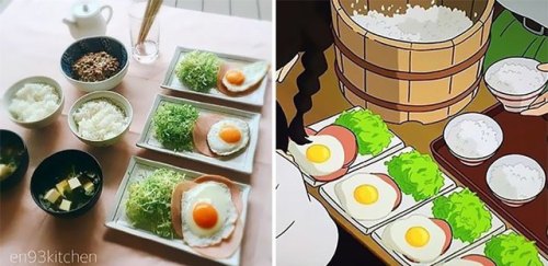 thesassyfrenchy - joseancoss - Real life anime food 