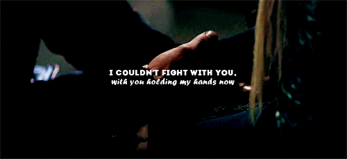 thebellarkes - Asked by selflessbellamy - gifset with the lyrics...