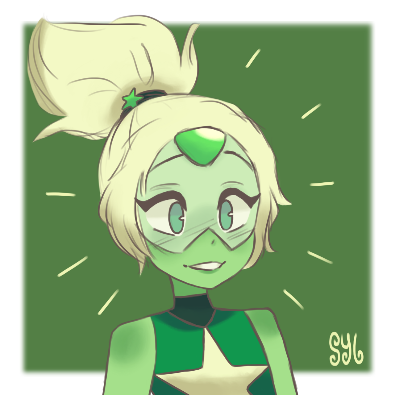 Peridot with a ponytail~