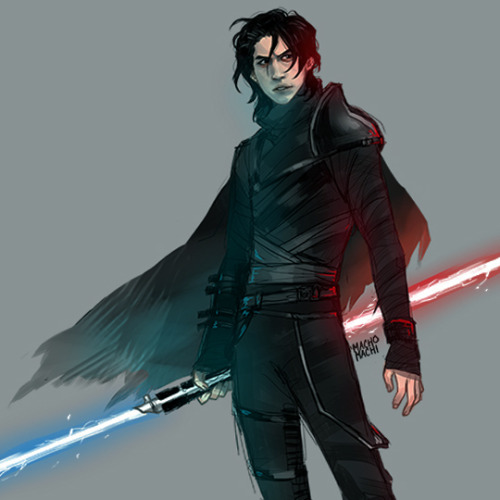 machomachi - how cool are kylo’s early concepts tho