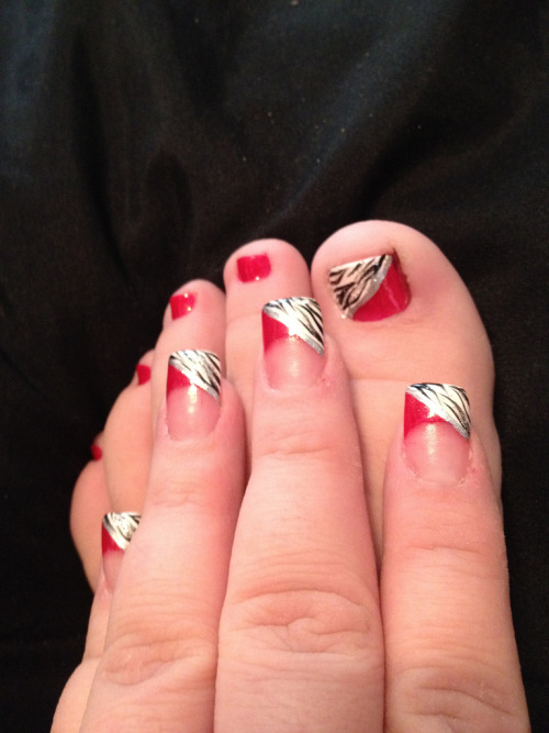 unknownsubmissive - Nails done for my Master. He loves the way I...