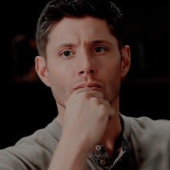 Image result for dean winchester wondering GIF