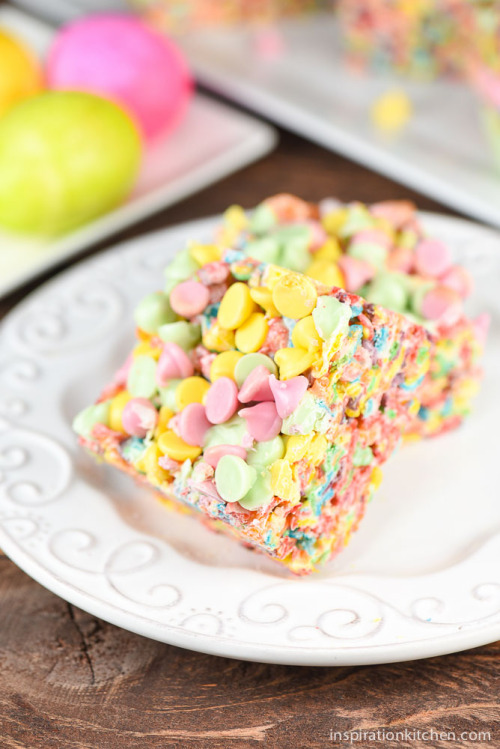 royal-food:Easter Marshmallow Krispy Treats