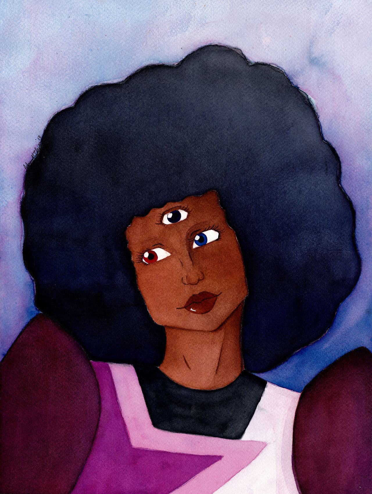 I have decided to do some FanArt for the next couple of paintings. I have painted Garnet before and this painting is probably my favorite. My favorite of any of my fan art piece. When I paint fanart I...