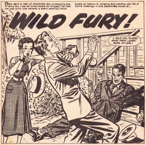 comicslams:First Romance No. 17, 1950s