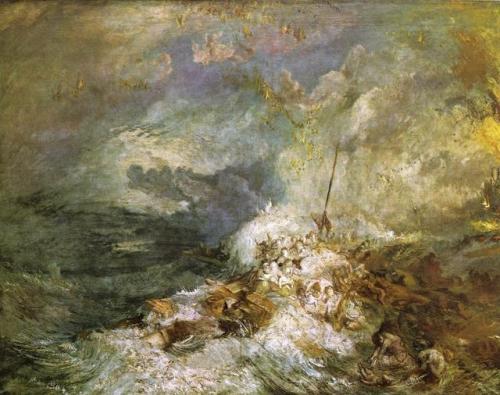 Fire at Sea, 1835, William TurnerSize: 220.5x171.5 cmMedium:...