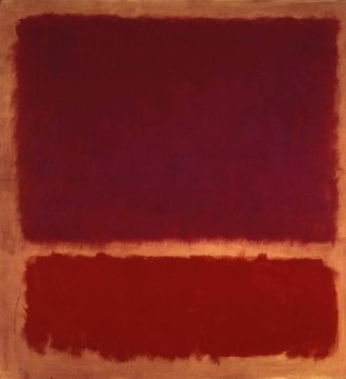 frenchcurious - Mark Rothko - No. 2, 1962. - source Arte...
