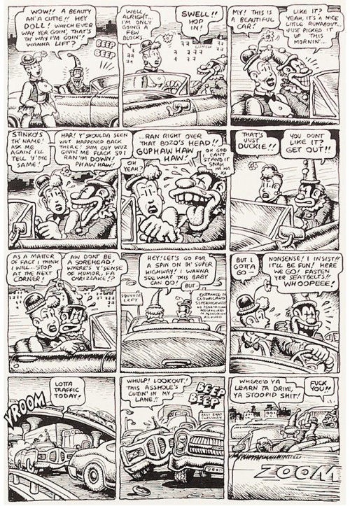 frenchcurious - Robert Crumb “Your Hytone Comics” planches...