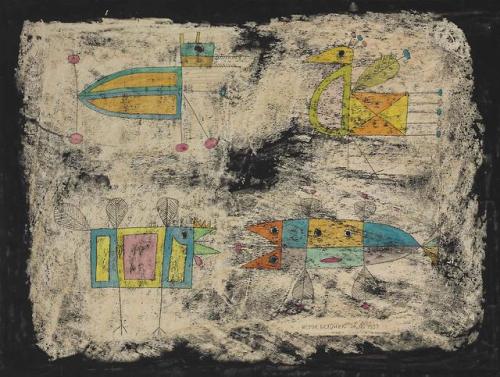 Victor Brauner (French-Romanian, 1903-1966) - Composition,...