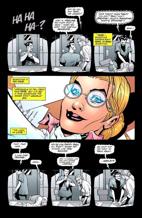 jarleysource - The Joker & Harleen Quinzel in Harley Quinn #5...