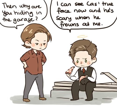 diminuel - Of course, Cas would indulge Dean’s appetite, but...
