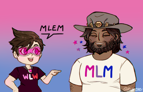 bisexualjessemccree - solidarity!!a redraw of one of my old...