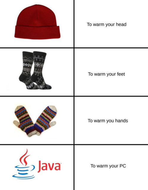 programmerhumour - Keep your PC warm