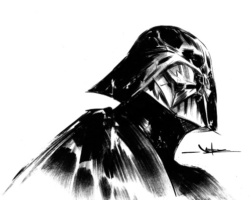 spaceshiprocket - Darth Vader by Jae Lee