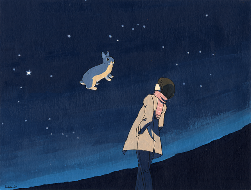 bnprime - schinako - Day 8. Star（星）Rabbit of the constellation...