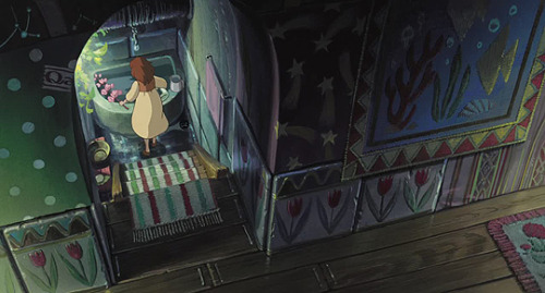 cinemamonamour - Ghibli Houses - The Borrowers’ House in...