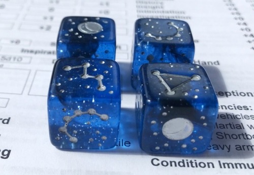 battlecrazed-axe-mage - Gorgeous new space dice from...