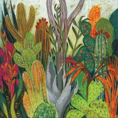 cactus-in-art - Shyama Ruffell (British,...
