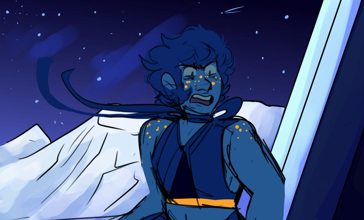 Lapis making plans and immediately bailing at the first sign of any trouble is such a mood honestly