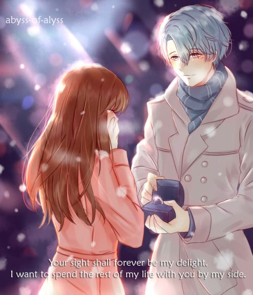 aisheeteiru - Day - 1 Snow / Winter Proposal Masterpiece by the...