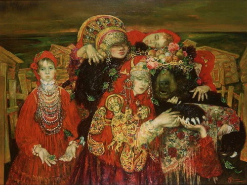 lugvelesasrz - russianfolklore - ‘Komoeditsa. Bear worship’ by...