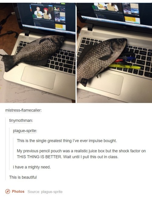 lol-coaster - Fish Zipper Pouch