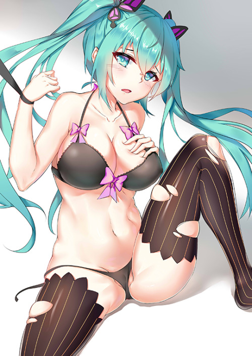 a-titty-ninja - 「Miku」 by 呓语青芒๑ Permission to reprint was given...