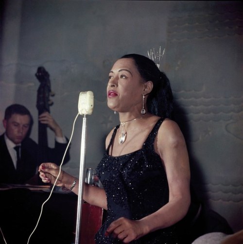 themaninthegreenshirt - Billie Holiday at the Mars Club. Paris,...