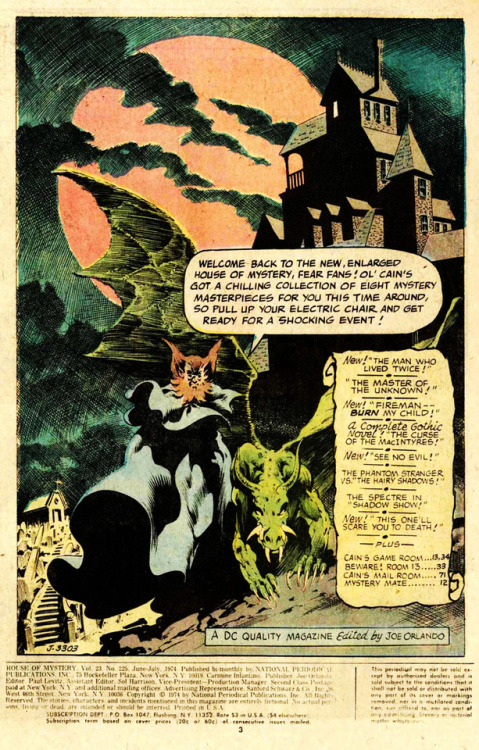 travisellisor - page 1 from House Of Mystery (1951) #225 by...