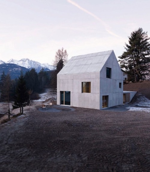 prefabnsmallhomes - The Trin Cabin, Trin, Switzerland by...