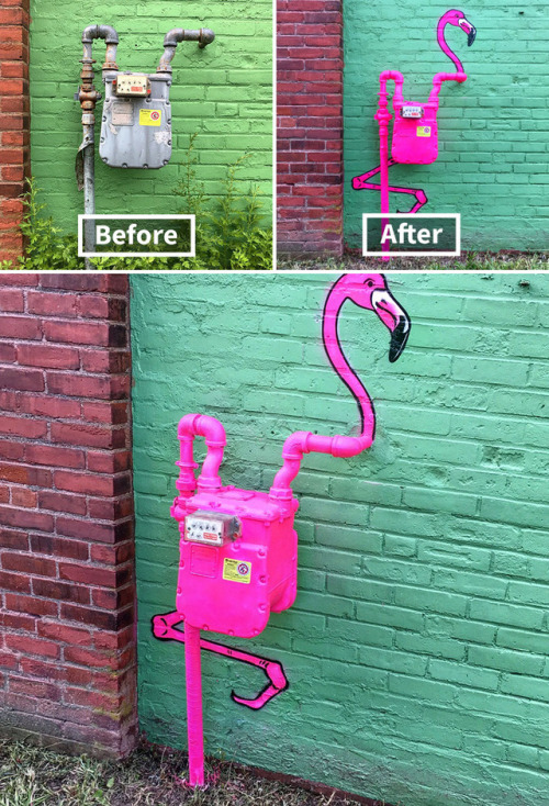 pr1nceshawn - Street Art - Before & After.So cool!