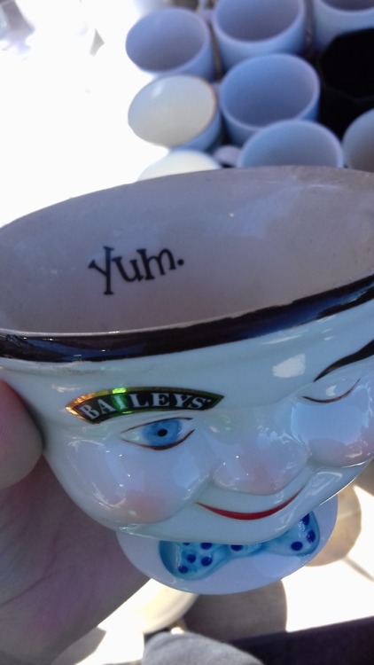 shiftythrifting - This personalized deck and a weird cup. Found...