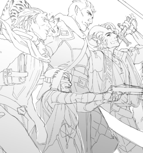 siriusdraws:will this ever get coloured? stay tuned?? it will...