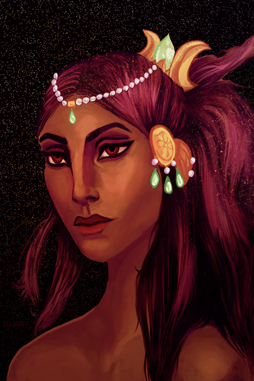 eluari - Lovely Nadia from @thearcanagame. Someone was really...