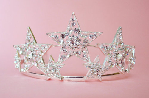 littlealienproducts - Silver Star Crown byThePinkCollarLife